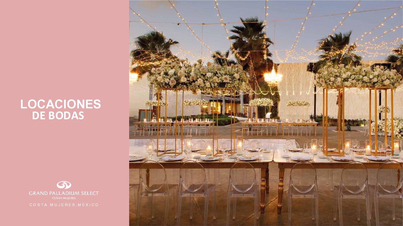 paquete de bodas