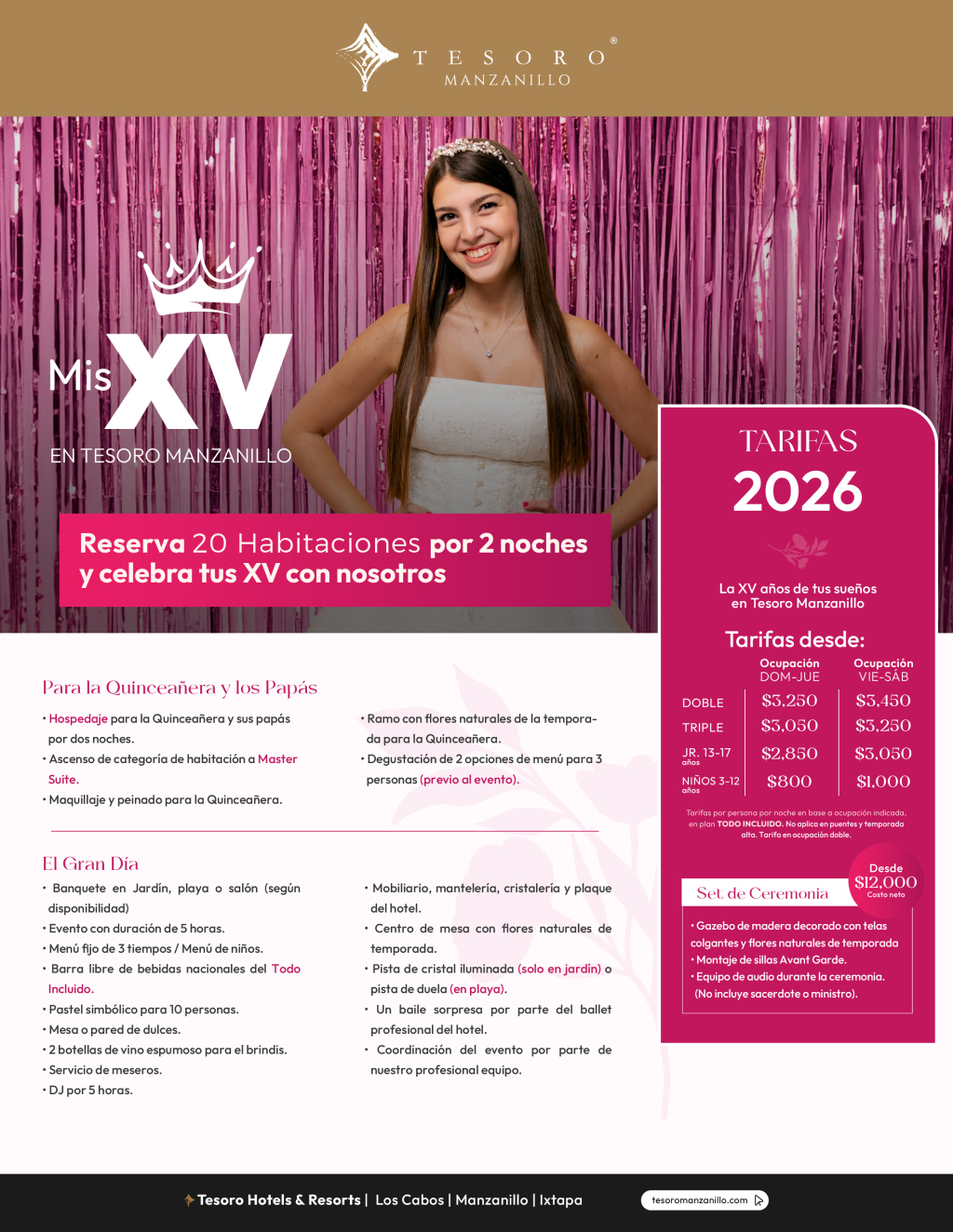 xv a�os 2026