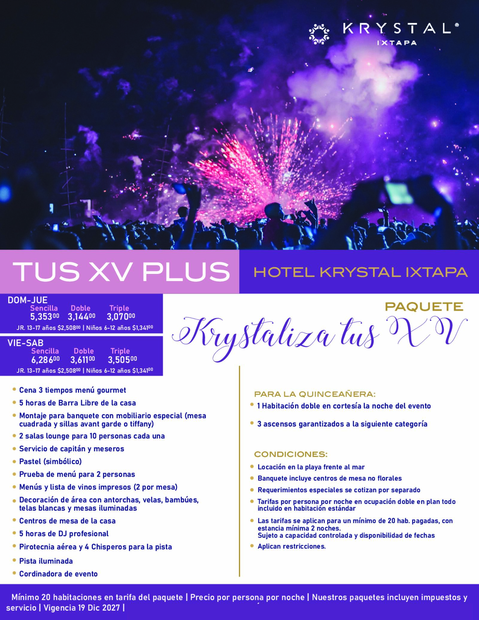 XV A�OS 2027
