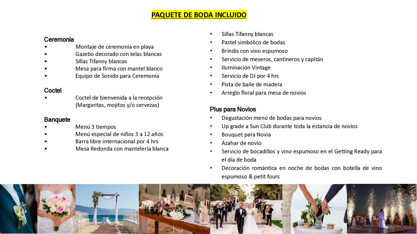 Bodas sunscape vallarta