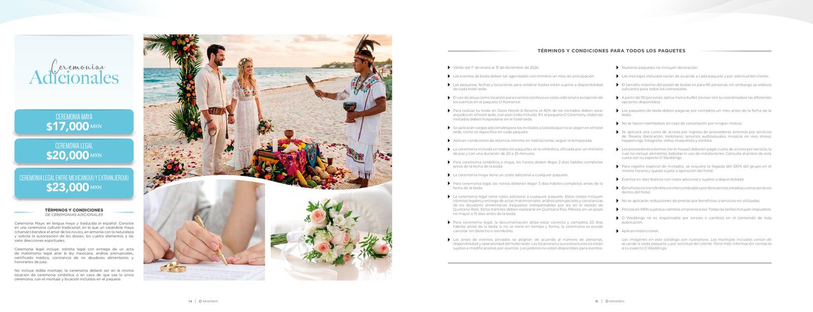 weddings by oasis