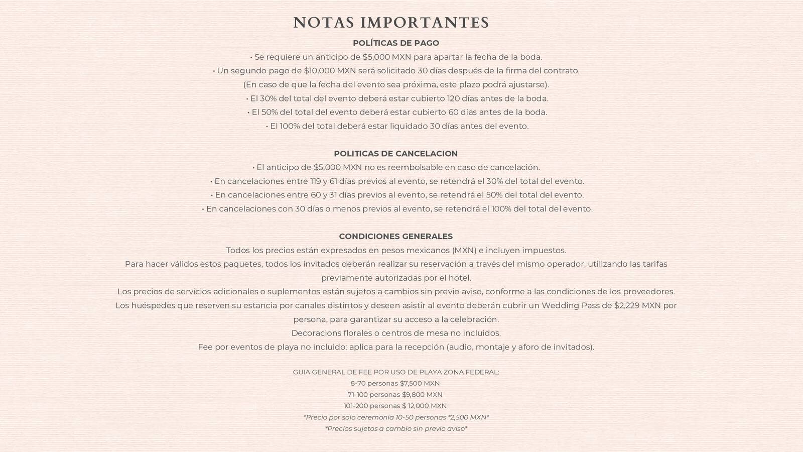 THE REEF BODAS