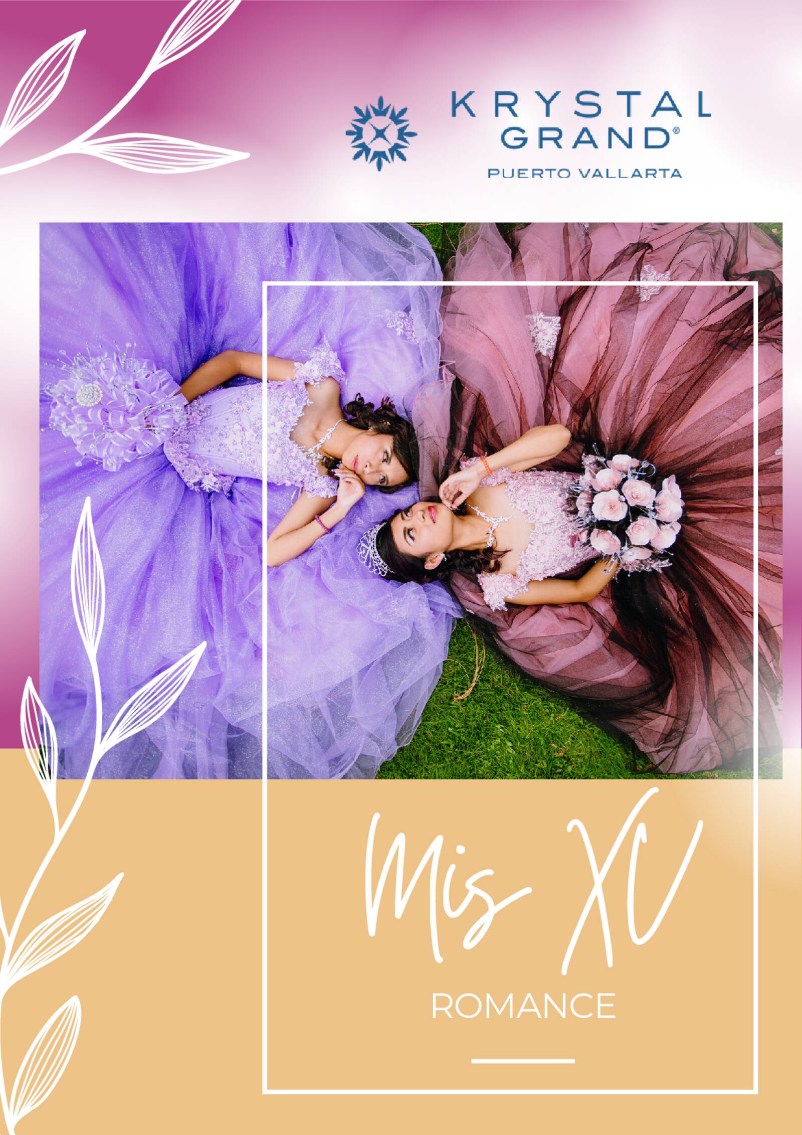 brochure de xv a�os