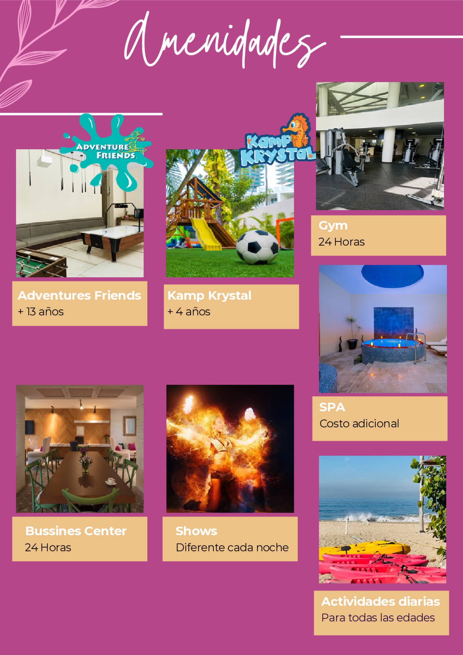brochure de xv a�os