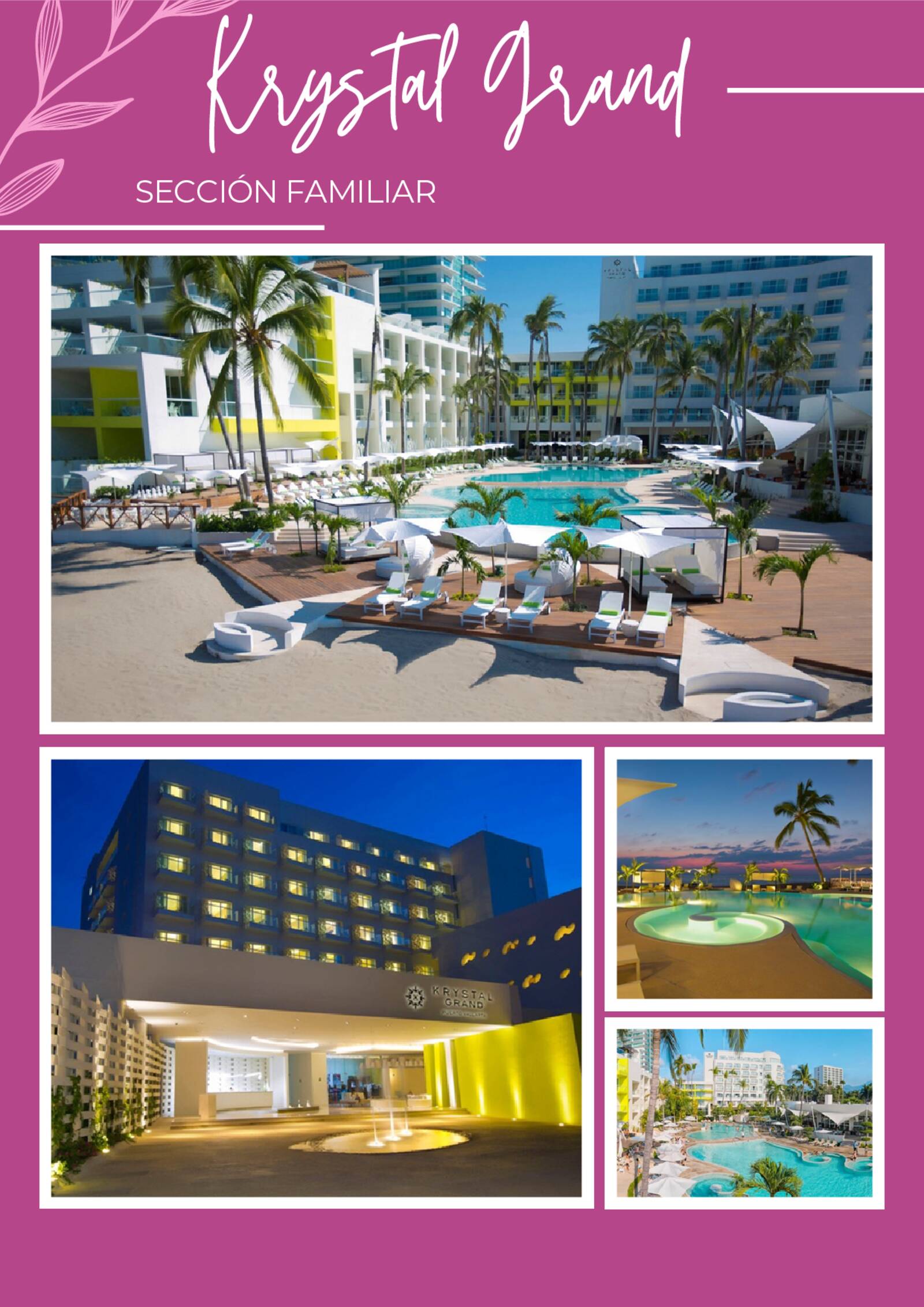 brochure de xv a�os