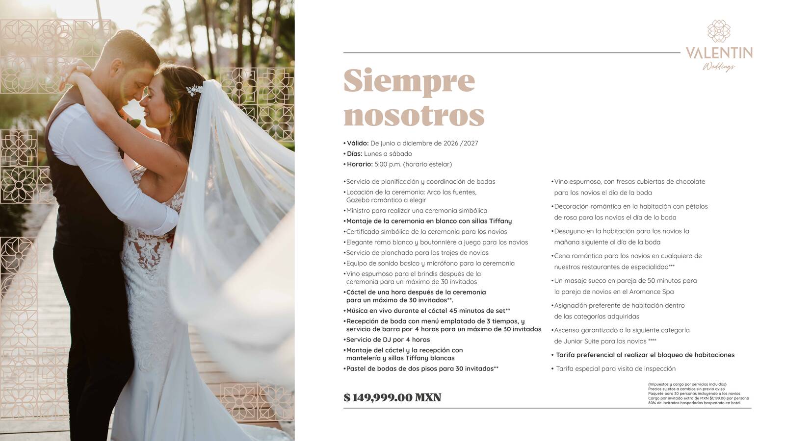 PAQUETES EXCLUSIVOS MEXICANOS