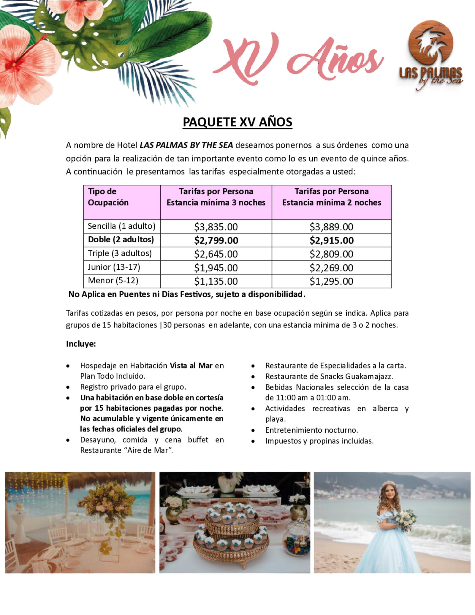 PREVENTA XV A�OS